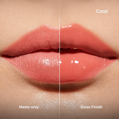 Perfect Twin Lip — Dual-Ended Liquid Lipstick with Velvet Matte Color and Glossy Shine