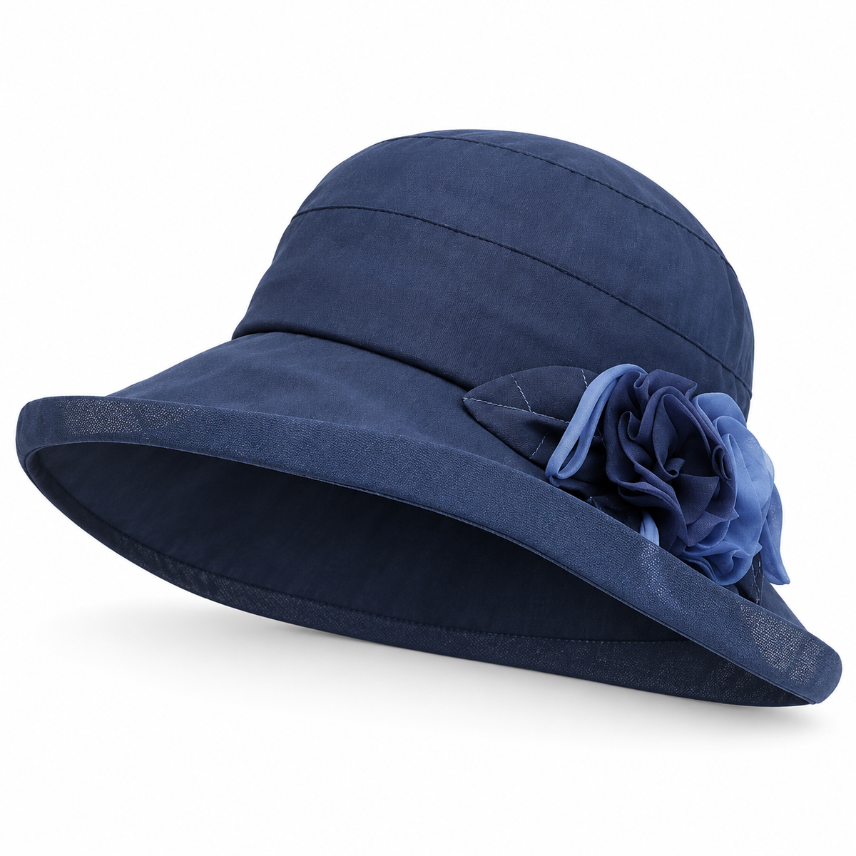 Wide Brim Flower Sun Hat