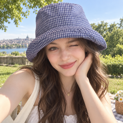 Plaid Baseball Cap